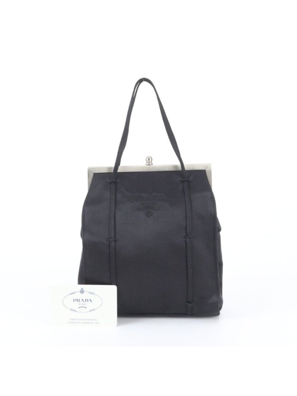 Prada Handbag Tote Black